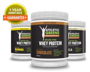 Atheltic Greens grass-fed Whey Protein